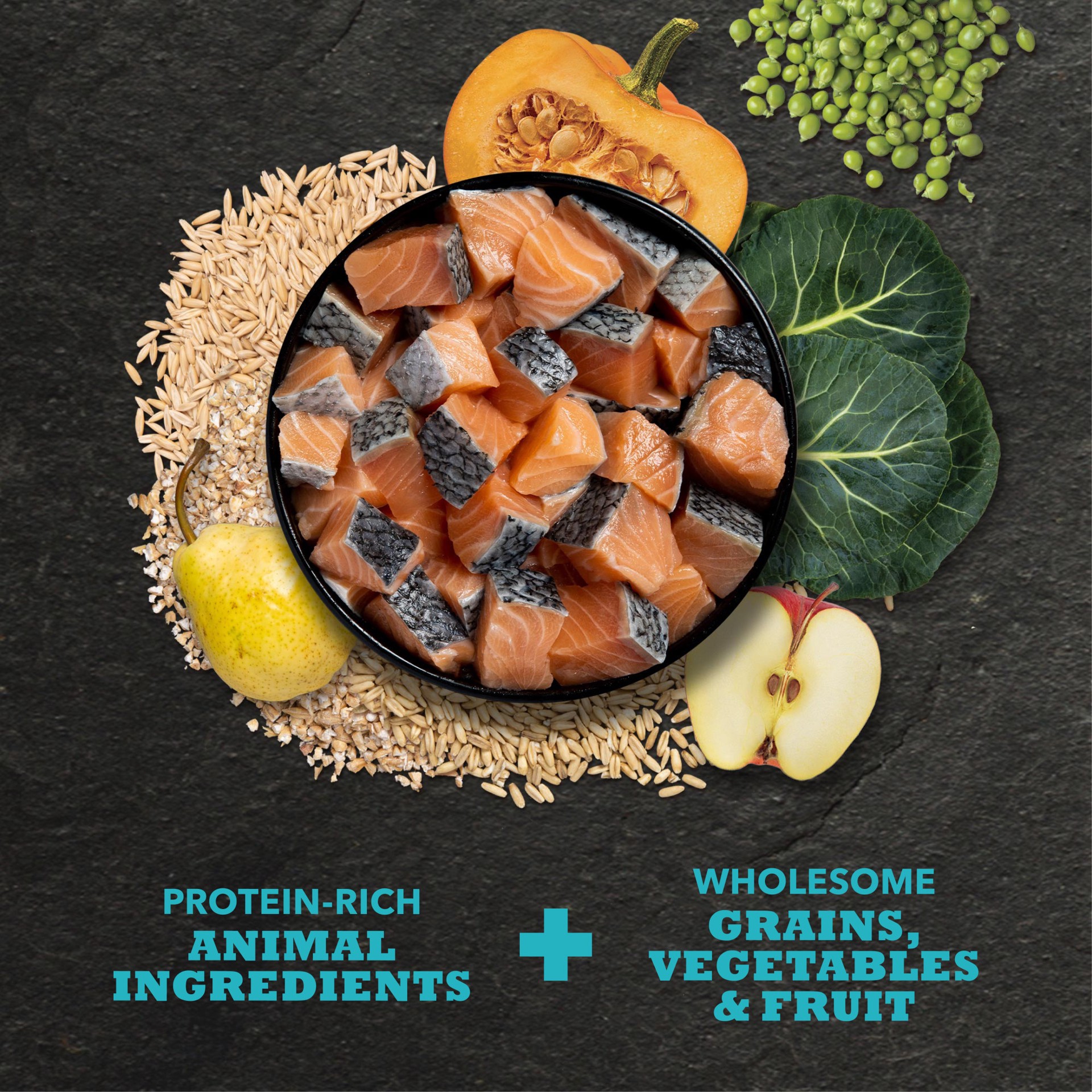 slide 2 of 3, ACANA Classics Salmon & Barley Recipe 22.5lb, 22.5 lb