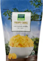 Pacific Coast Organic Pineapple Chunks 10 oz