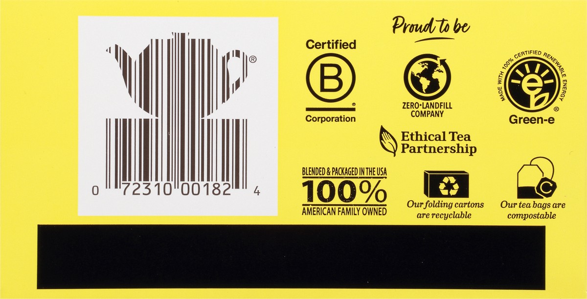 slide 5 of 9, Bigelow Black Tea, Lemon & Echinacea, Plus Vitamin C, Tea Bags, 18 ct