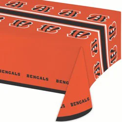 Cincinnati Bengals Table Cover, 1 ct.