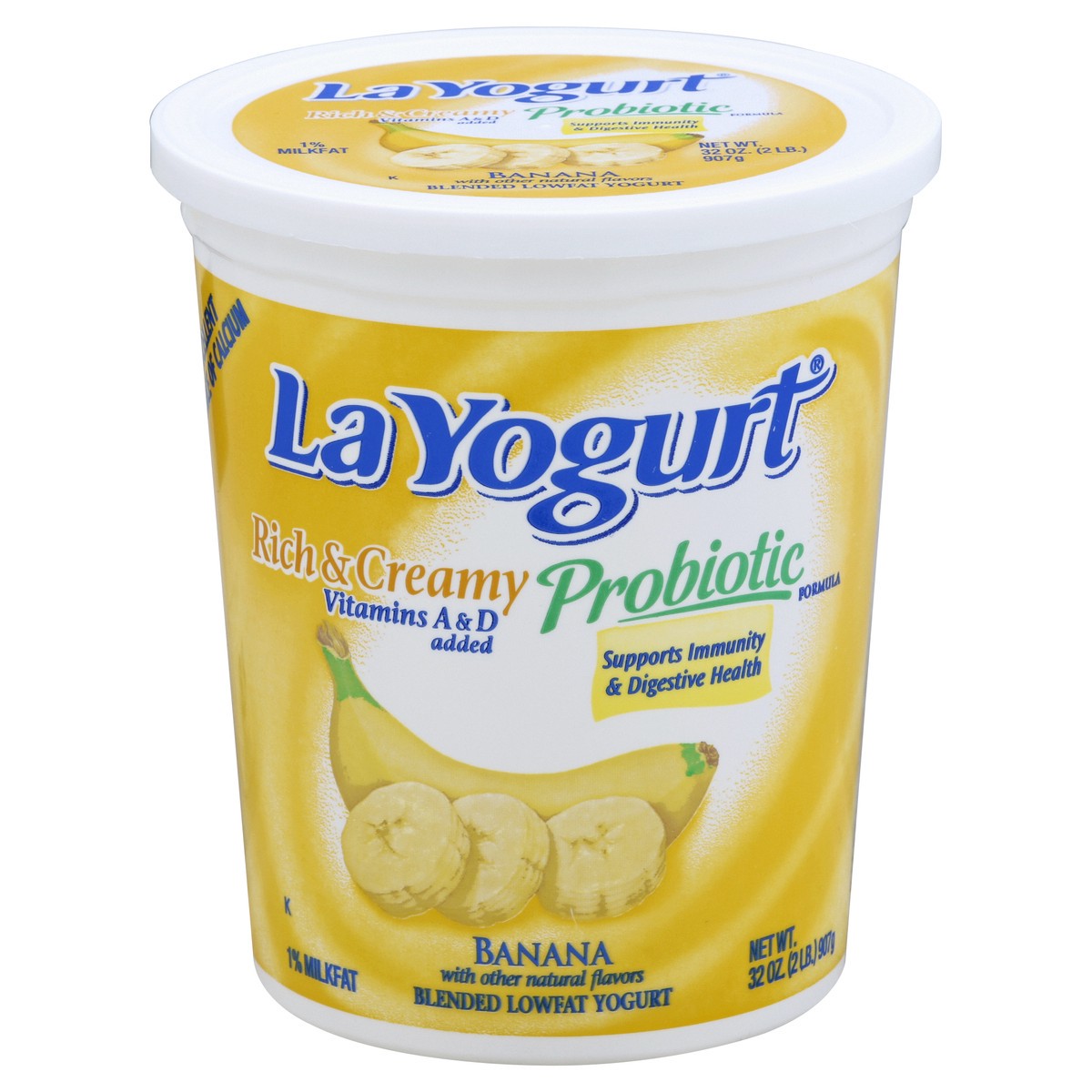 slide 2 of 4, La Yogurt Yogurt 32 oz, 32 oz