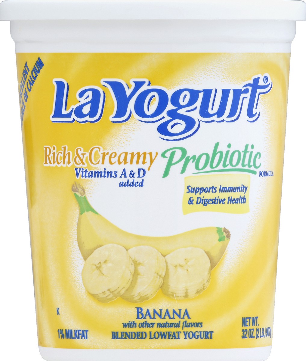 slide 1 of 4, La Yogurt Yogurt 32 oz, 32 oz