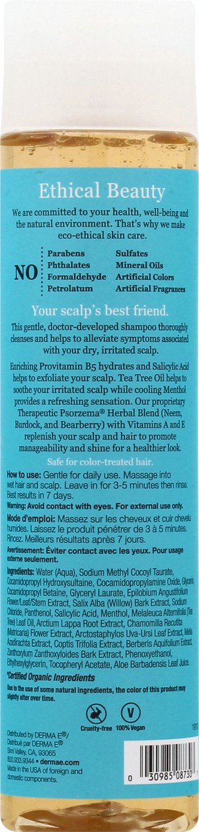 slide 5 of 9, Derma E Scalp Relief Shampoo With Psorzema Herbal Blend, 10 oz