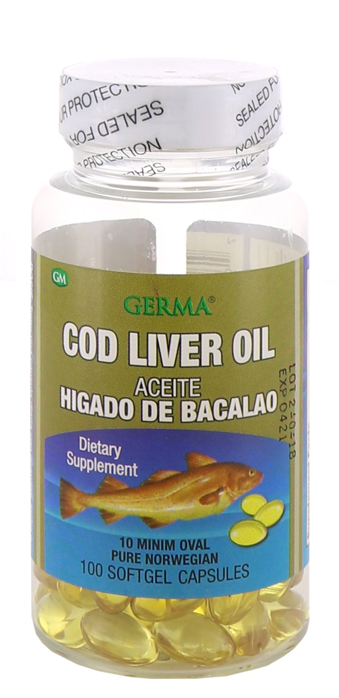 slide 1 of 1, Germa Codliver Oil, 1 ct