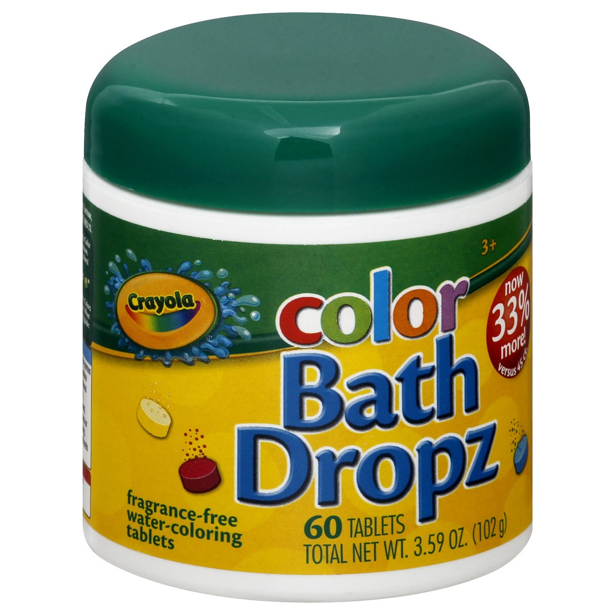 slide 4 of 8, Crayola Color Bath Drops, 45 ct
