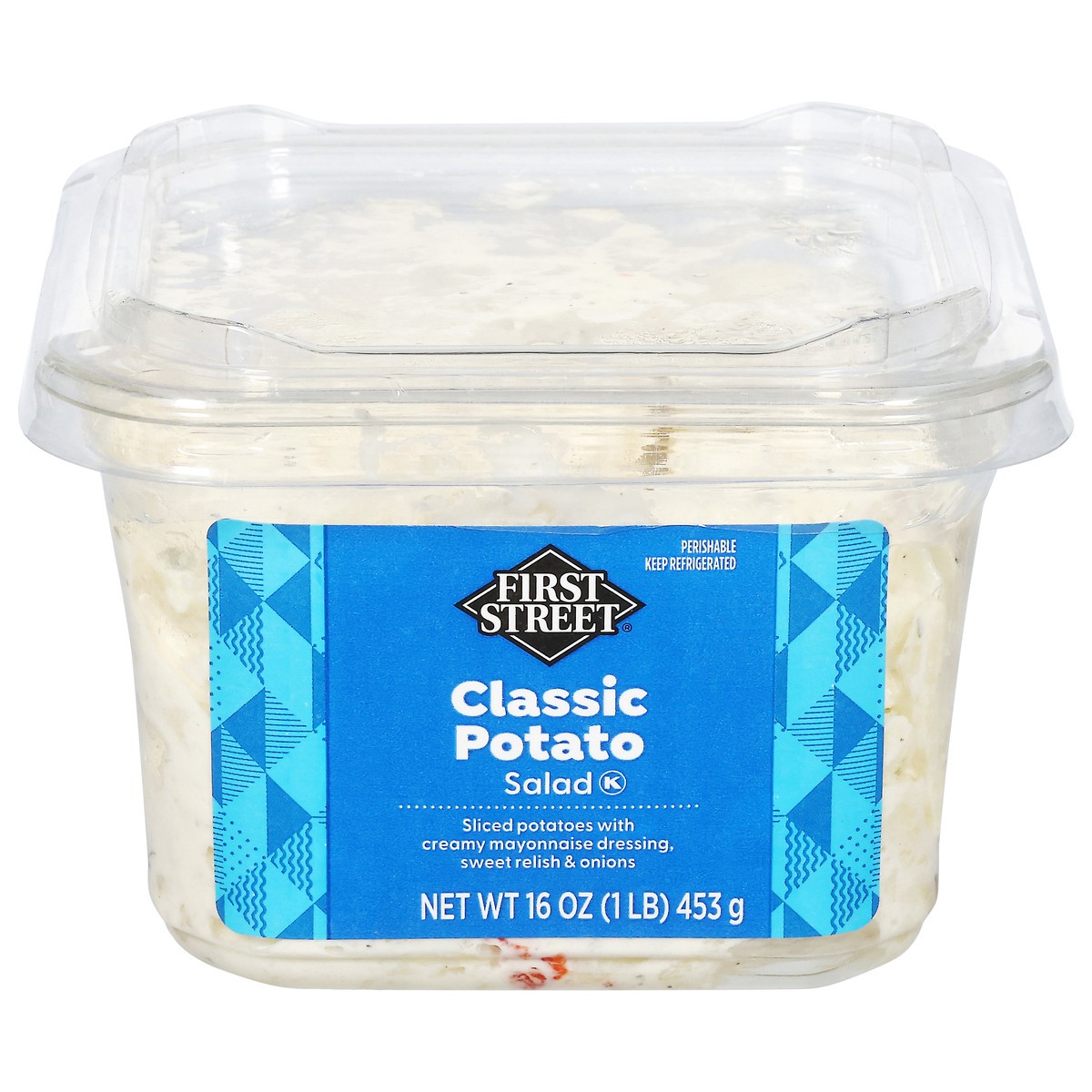 slide 4 of 4, First Street Fs Clsc Potato Salad, 16 oz