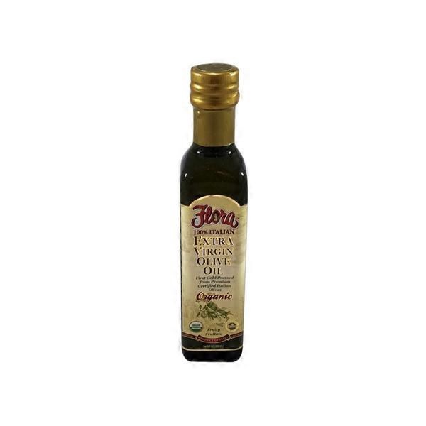 slide 1 of 1, Flora Fine Foods Organic Italian Extra Virgin Olive Oil, 8.5 oz