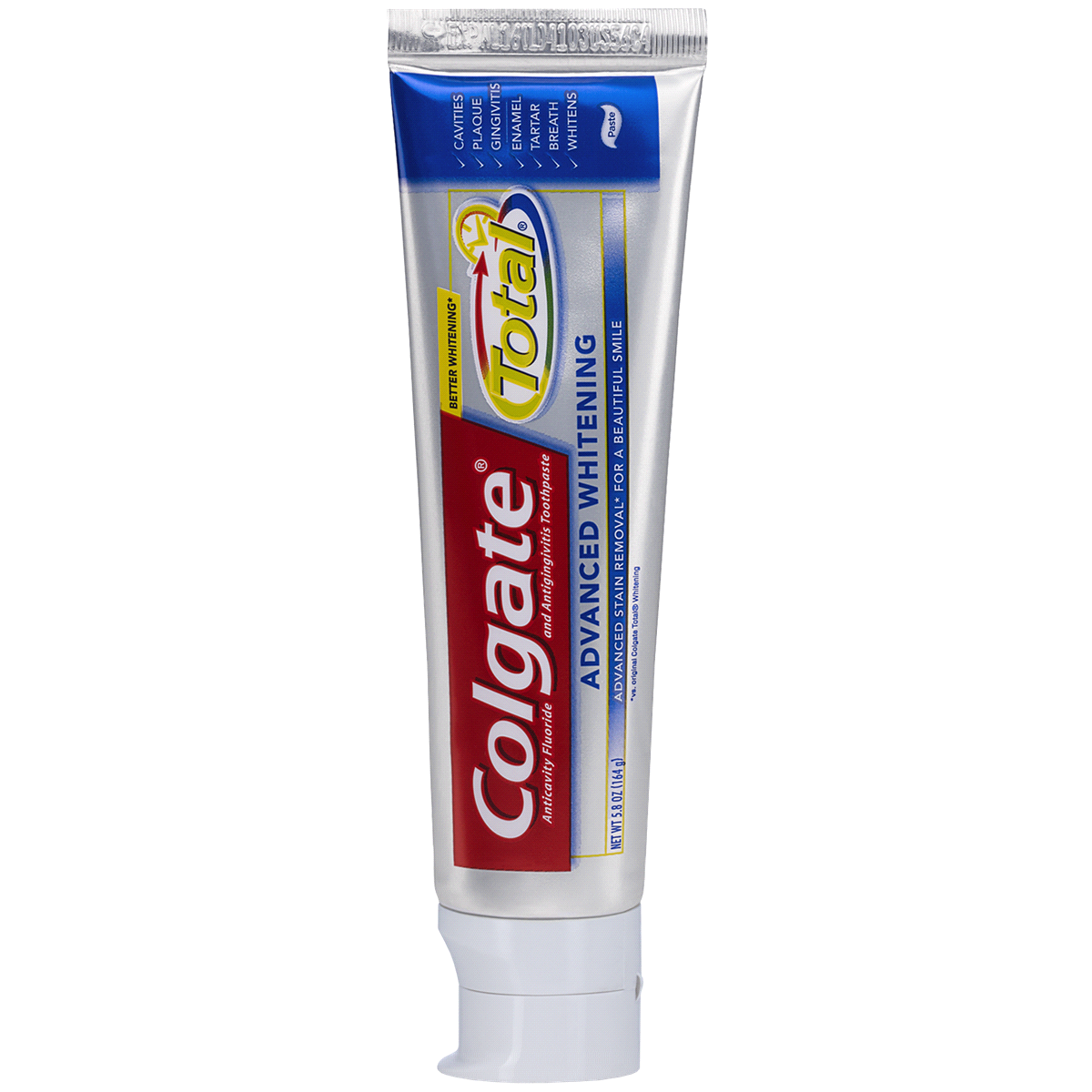 slide 2 of 3, Colgate Total Advanced Whitening Toothpaste, 5.8 oz