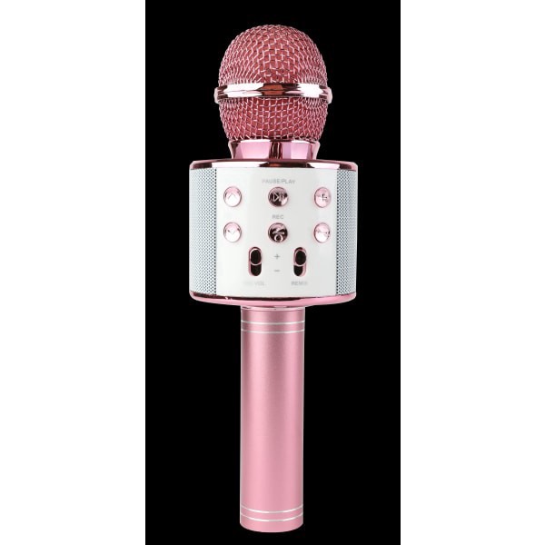 slide 2 of 4, Vivitar Bluetooth Karaoke Microphone, Pink, 1 ct