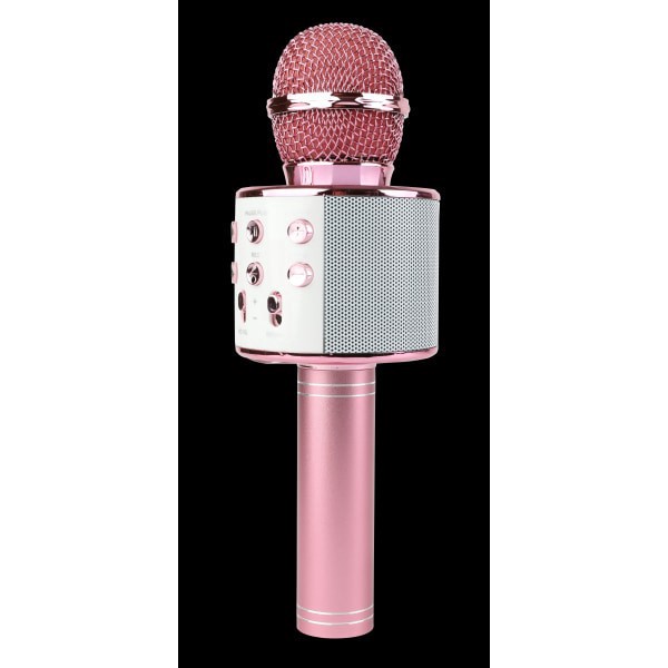 slide 4 of 4, Vivitar Bluetooth Karaoke Microphone, Pink, 1 ct