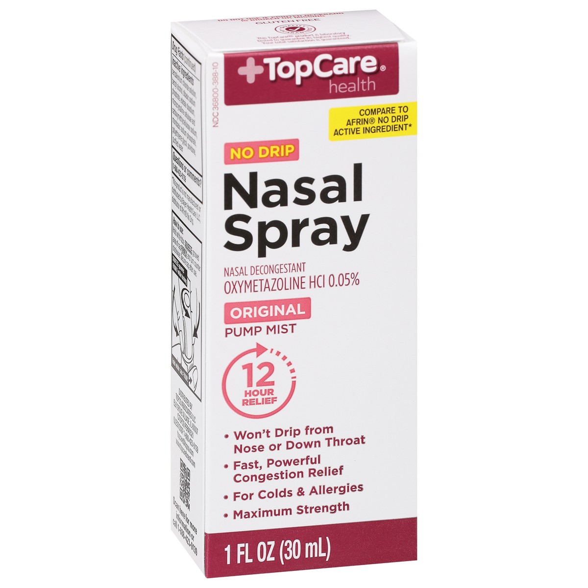 slide 5 of 9, TopCare Health Original No Drip Nasal Spray 1 fl oz, 1 fl oz