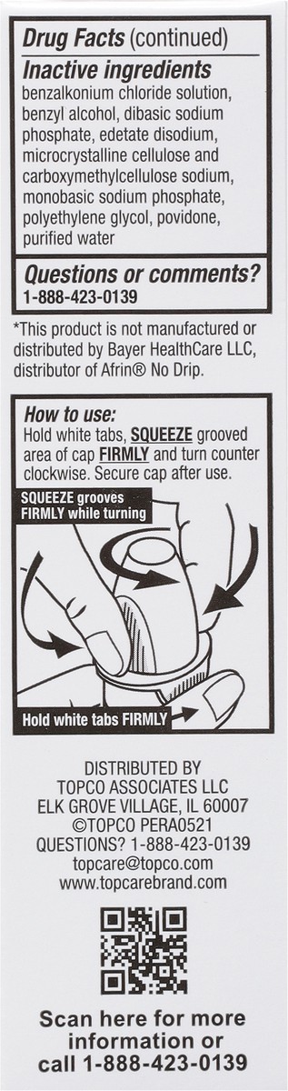 slide 6 of 9, TopCare Health Original No Drip Nasal Spray 1 fl oz, 1 fl oz