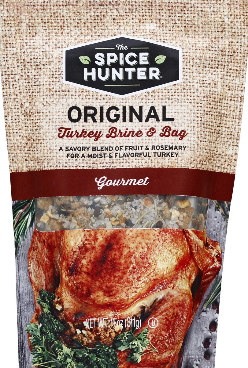 slide 3 of 3, The Spice Hunter Original Turkey Brine & Bag, 11 oz