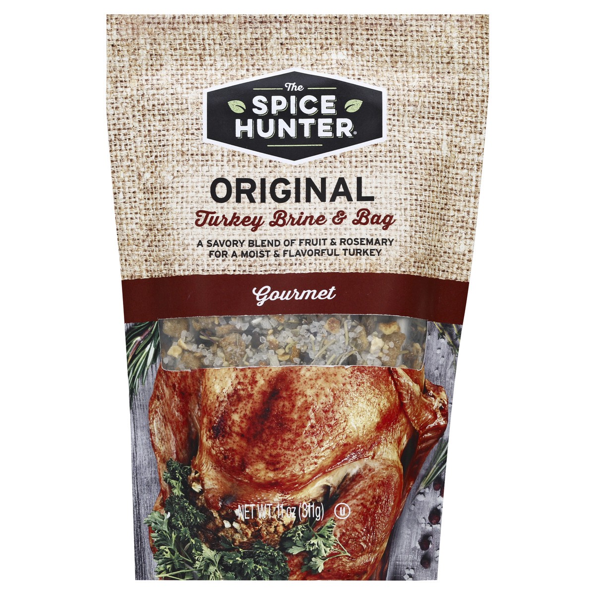 slide 2 of 3, The Spice Hunter Original Turkey Brine & Bag, 11 oz