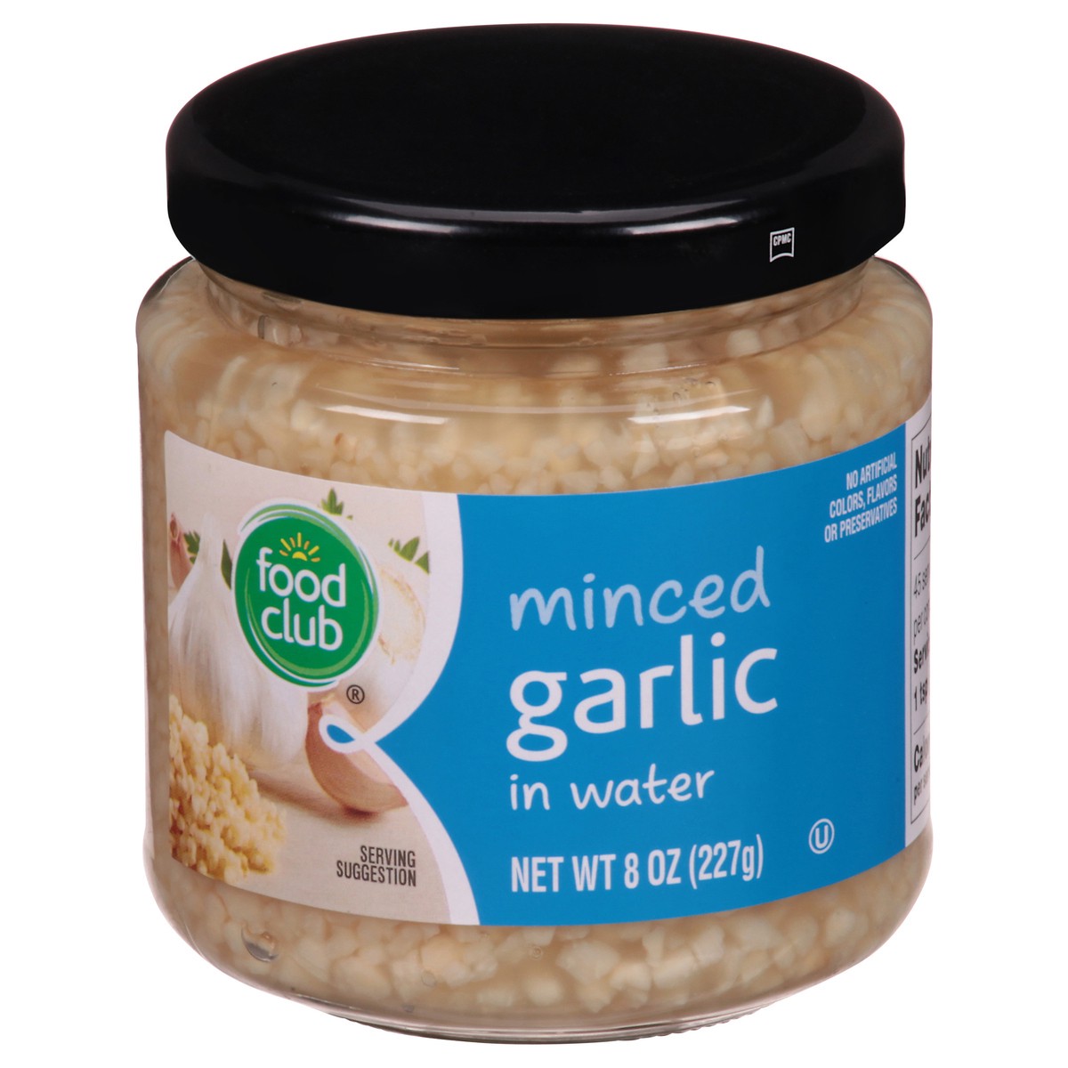 slide 11 of 14, Food Club Minced Garlic In Water, 8 oz