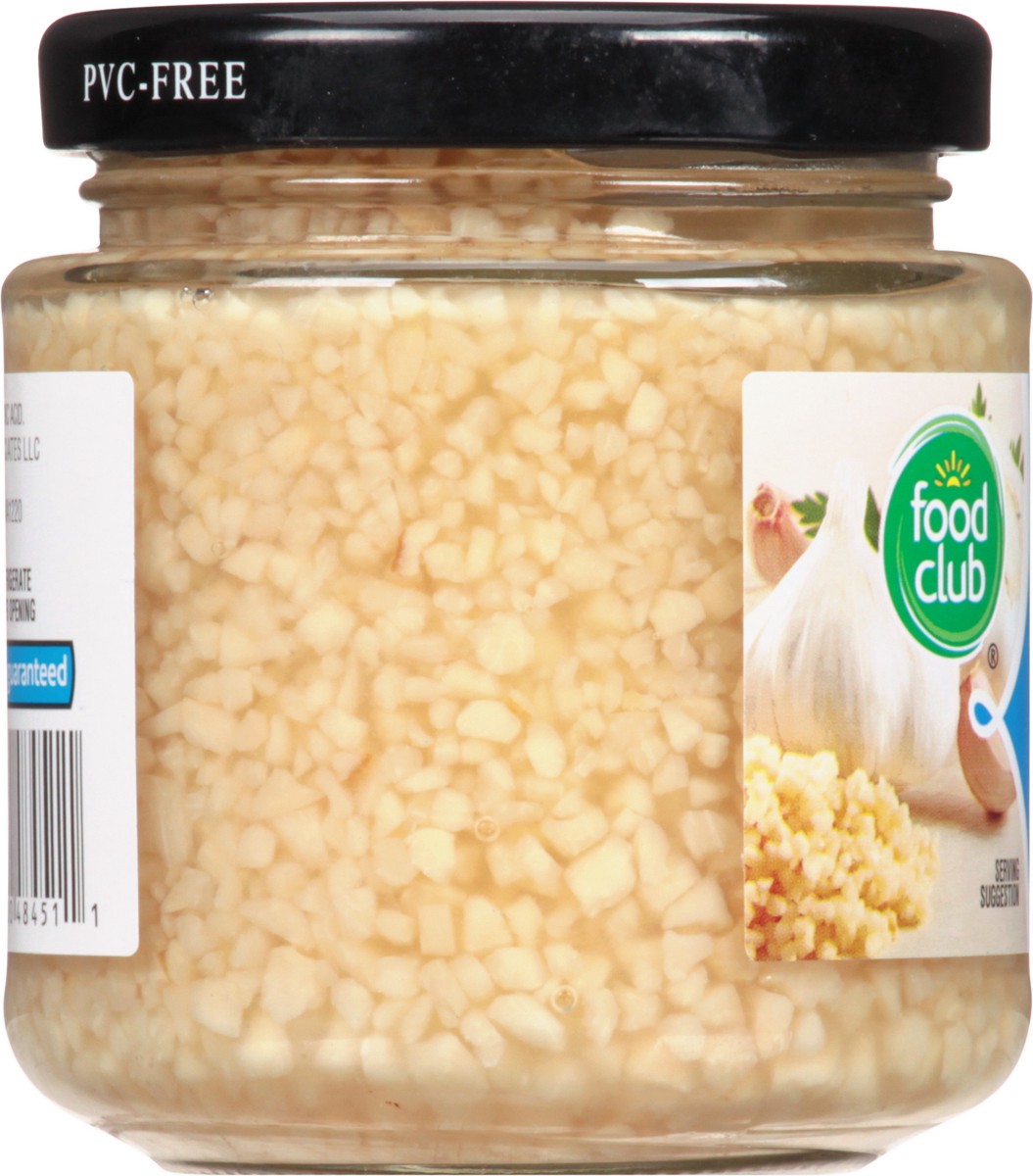 slide 10 of 14, Food Club Minced Garlic In Water, 8 oz