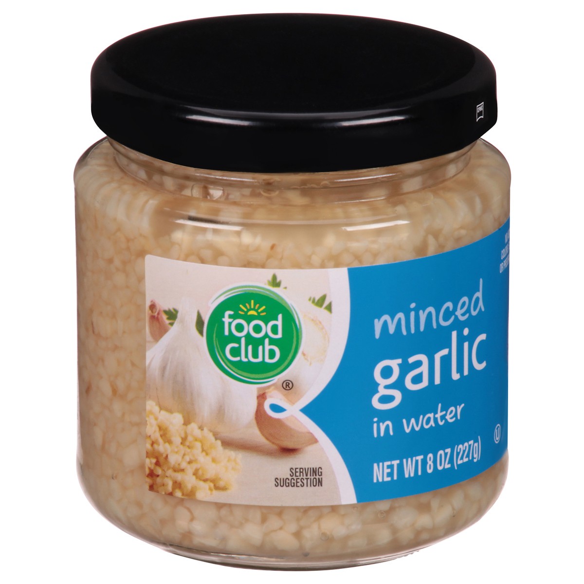 slide 2 of 14, Food Club Minced Garlic In Water, 8 oz
