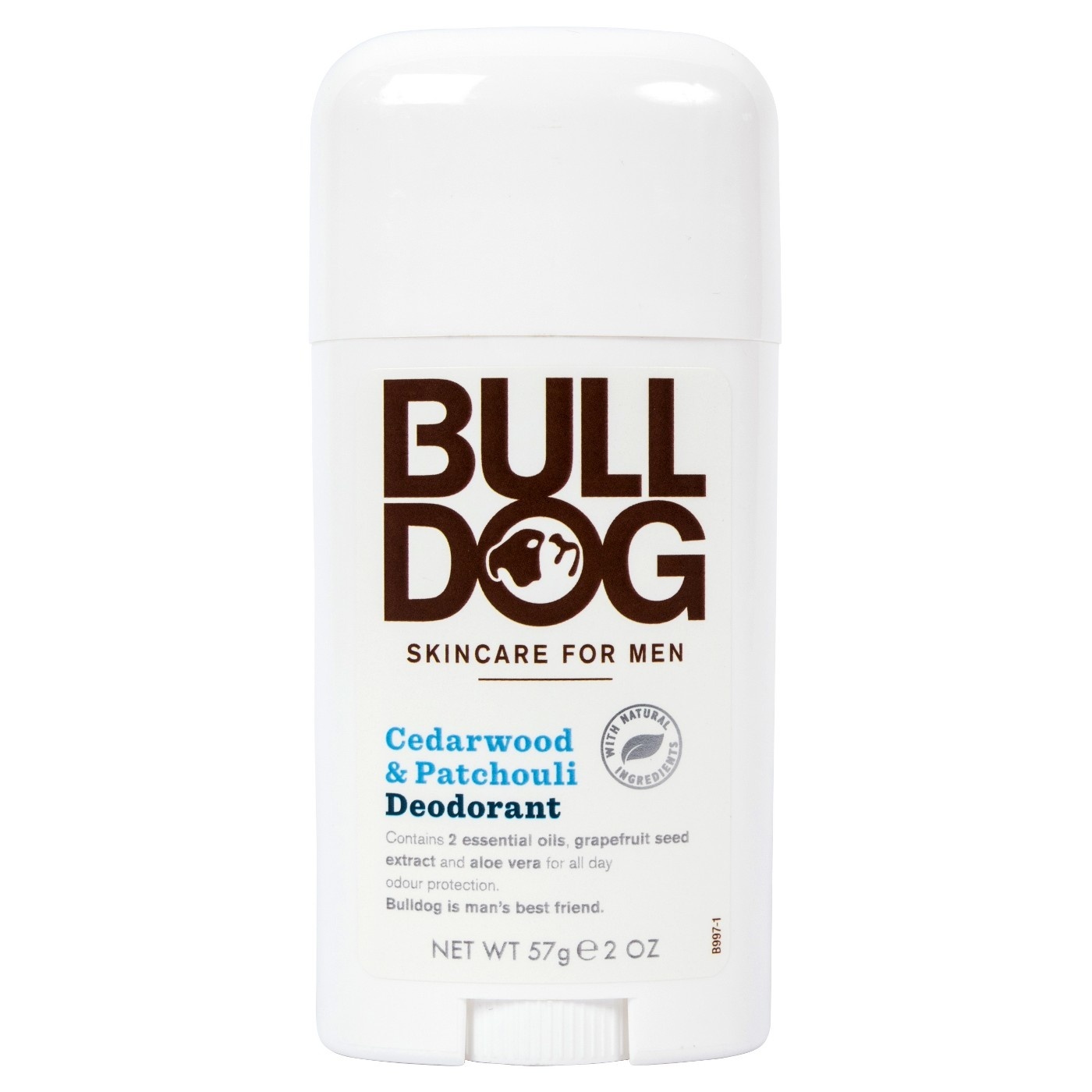 slide 1 of 1, Bulldog Cedarwood Patchouli Deodorant, 2.4 oz