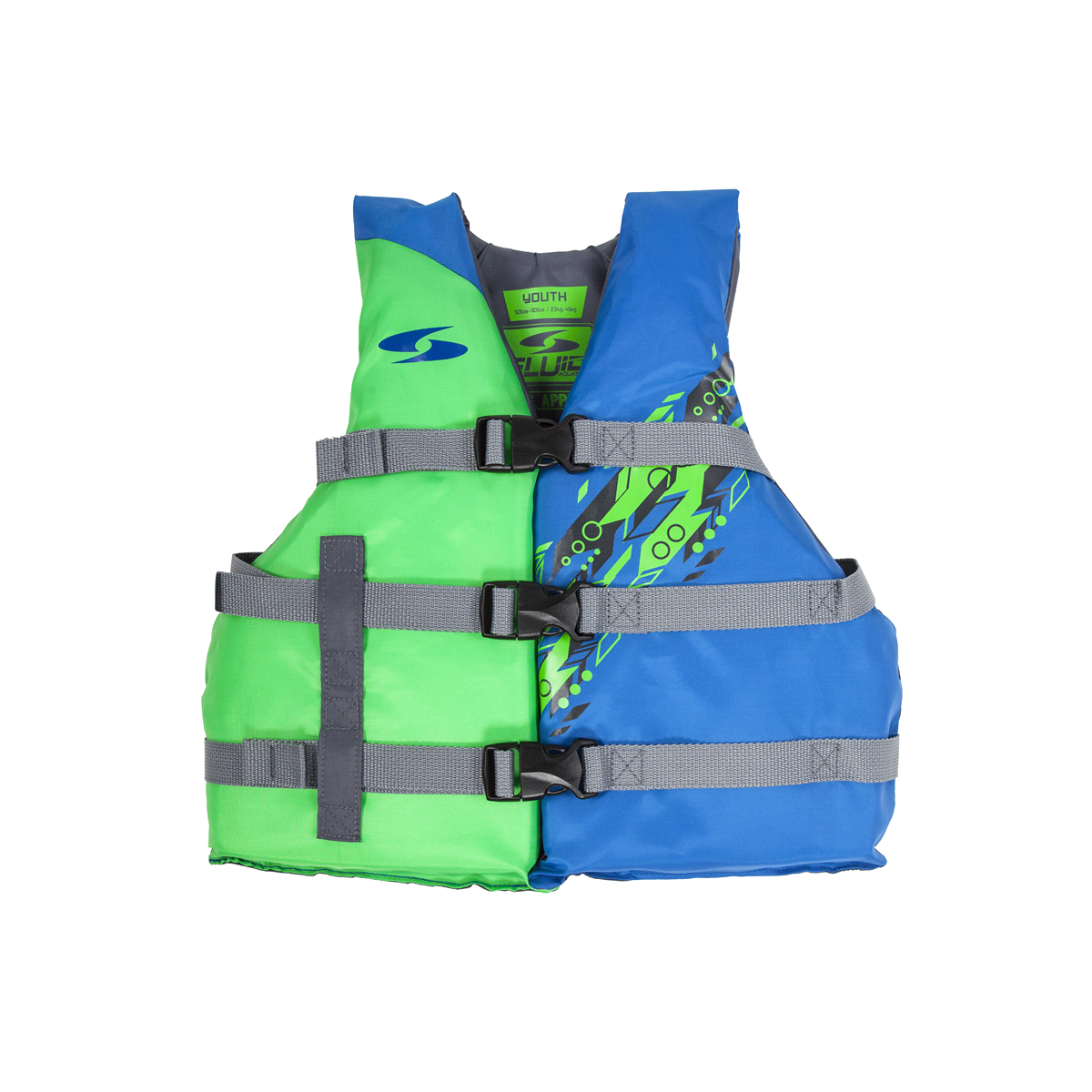 slide 1 of 2, Fluid Youth Boys Universal Nylon PFD, 1 ct