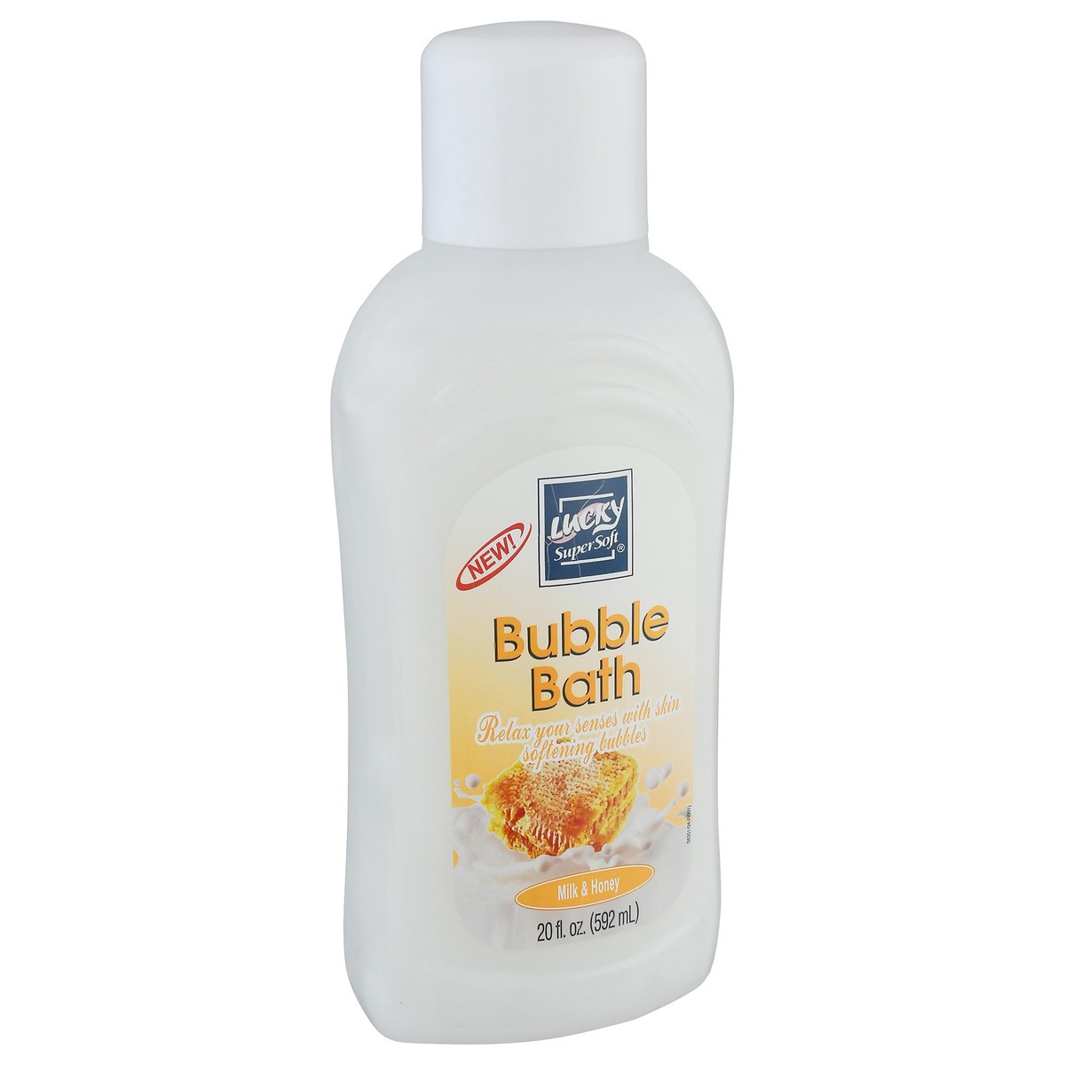 slide 13 of 13, Lucky Super Soft Milk & Honey Bubble Bath 20 fl oz, 20 fl oz