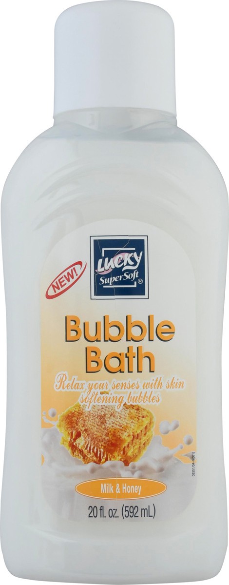 slide 6 of 13, Lucky Super Soft Milk & Honey Bubble Bath 20 fl oz, 20 fl oz