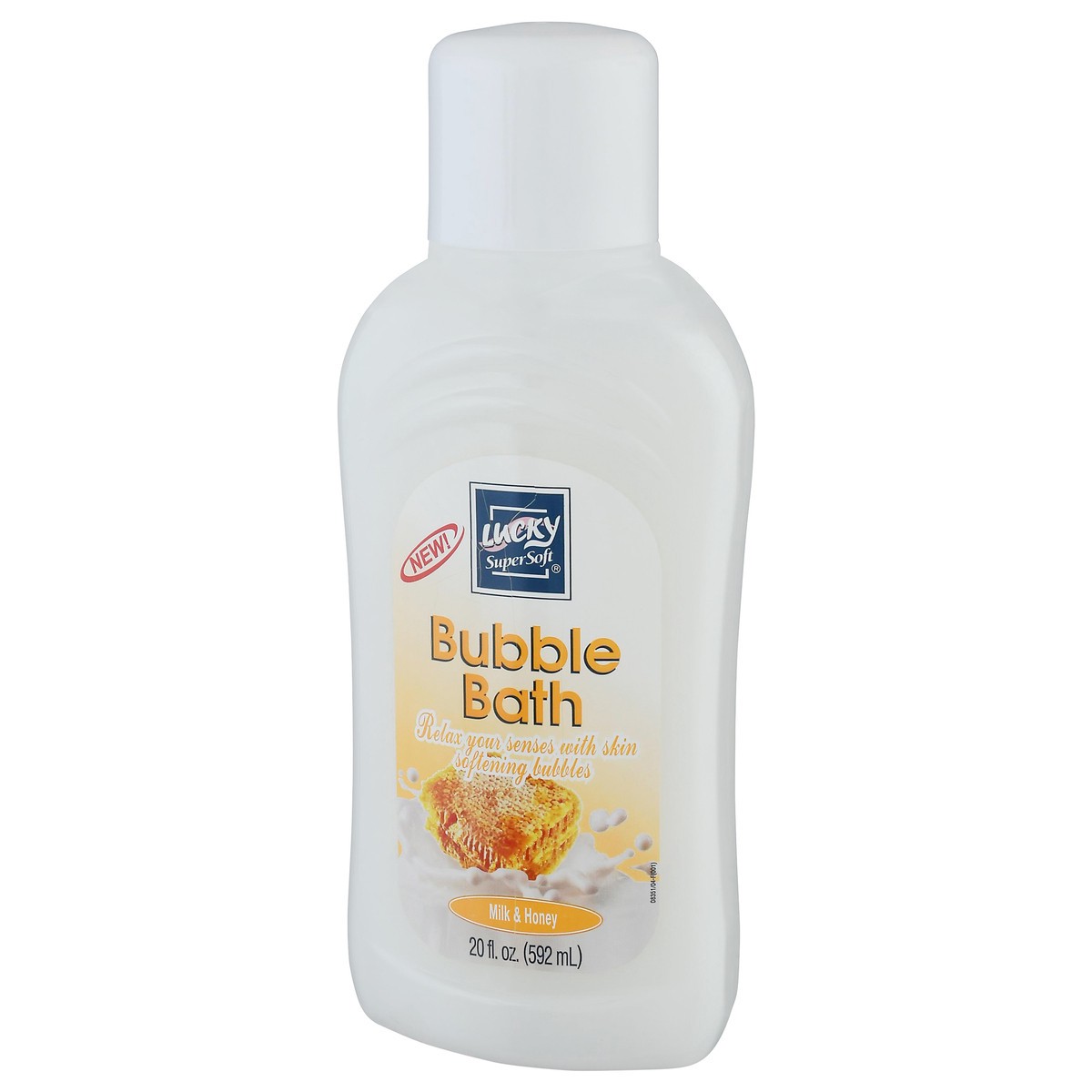 slide 11 of 13, Lucky Super Soft Milk & Honey Bubble Bath 20 fl oz, 20 fl oz