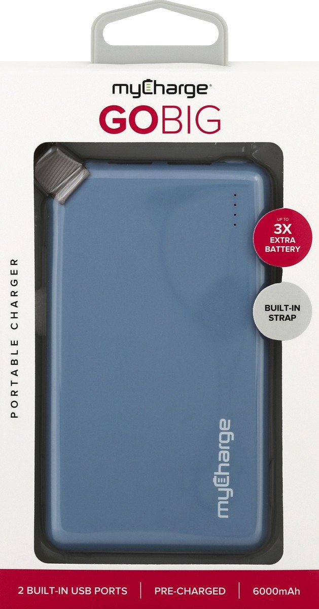 slide 2 of 6, My Charge Portable Charger 1 ea, 1 ct
