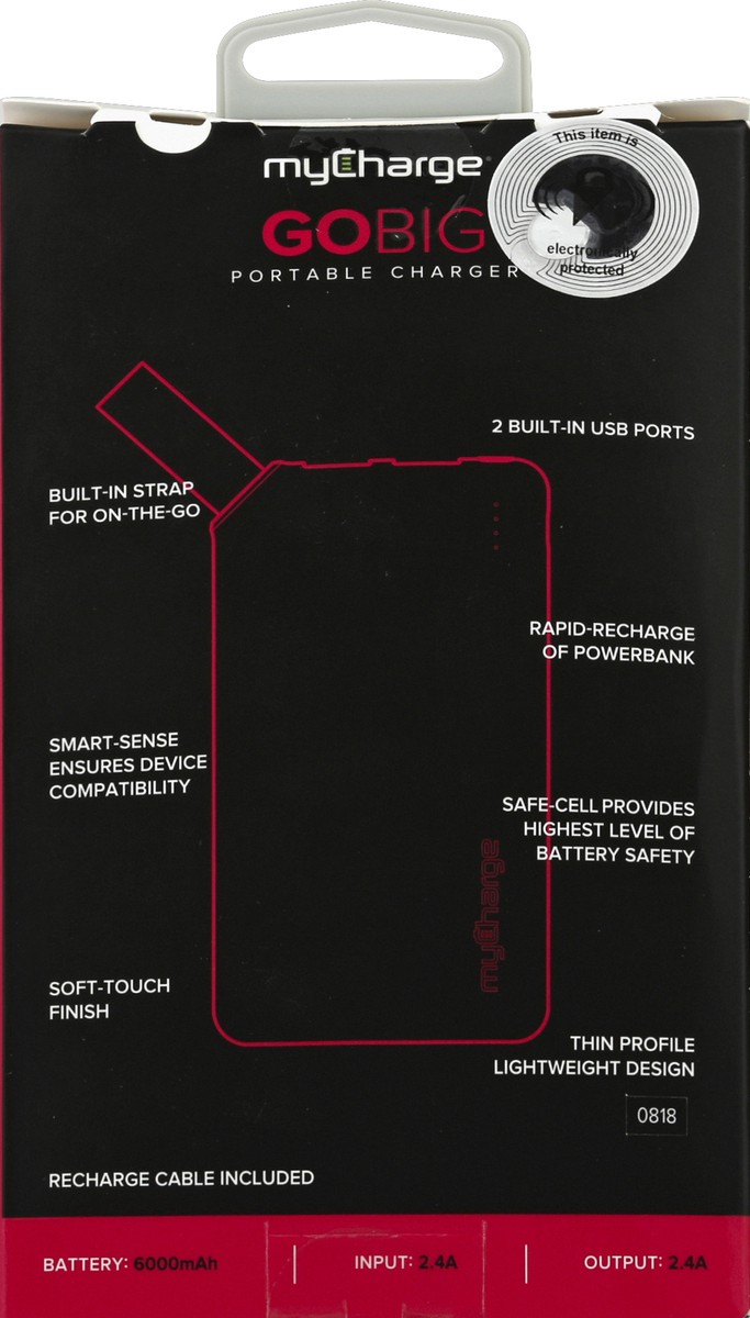 slide 4 of 6, My Charge Portable Charger 1 ea, 1 ct