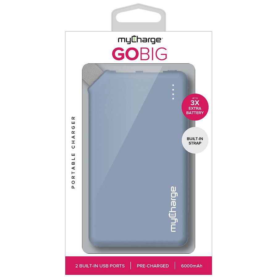 slide 1 of 6, My Charge Portable Charger 1 ea, 1 ct