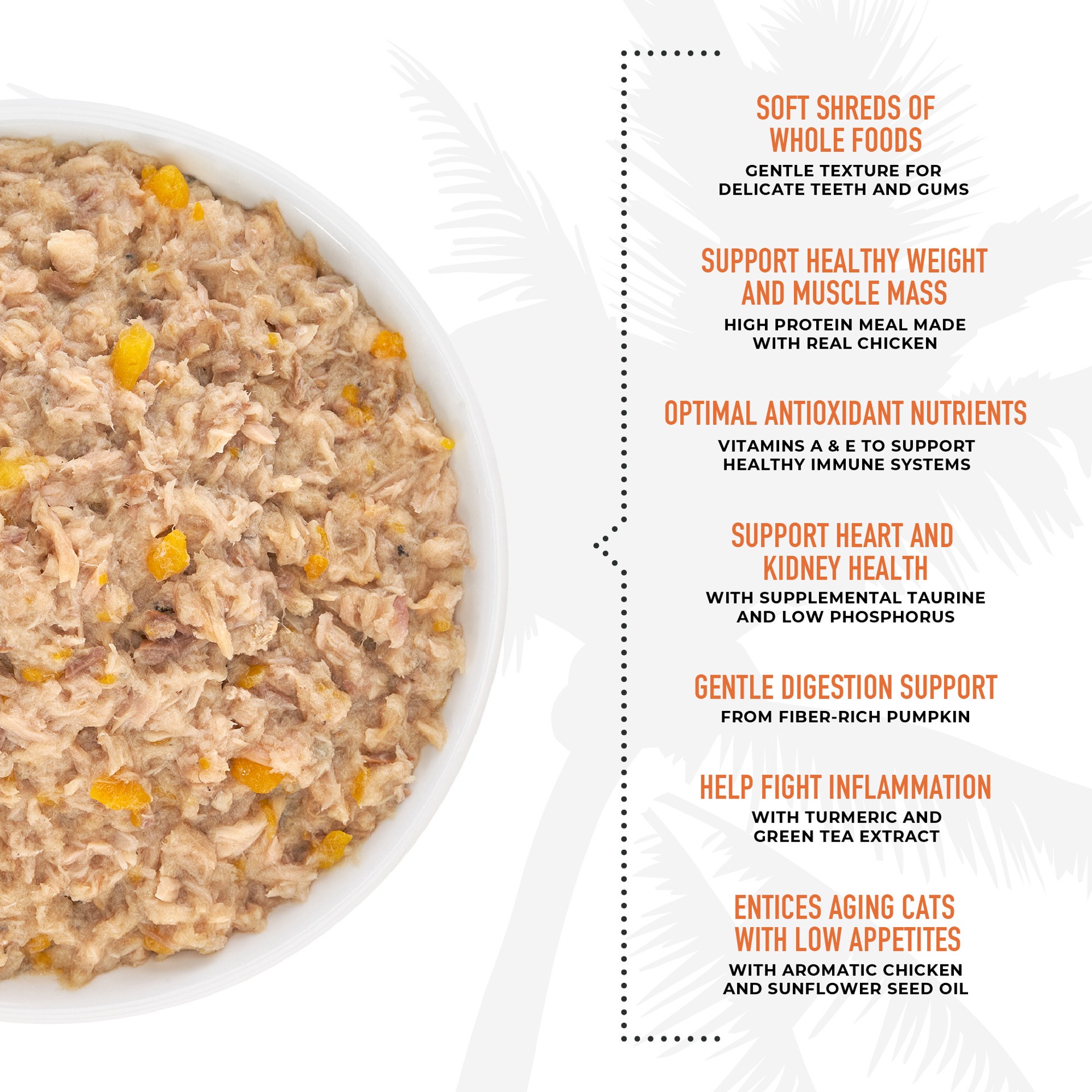 slide 2 of 7, Tiki Cat Silver Wet Cat Food for Seniors, Chicken Whole Foods, 2.4 oz. Can, 2.4 oz