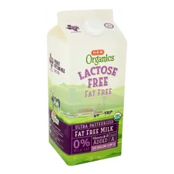 H-E-B Organics Lactose-Free Fat-Free Milk