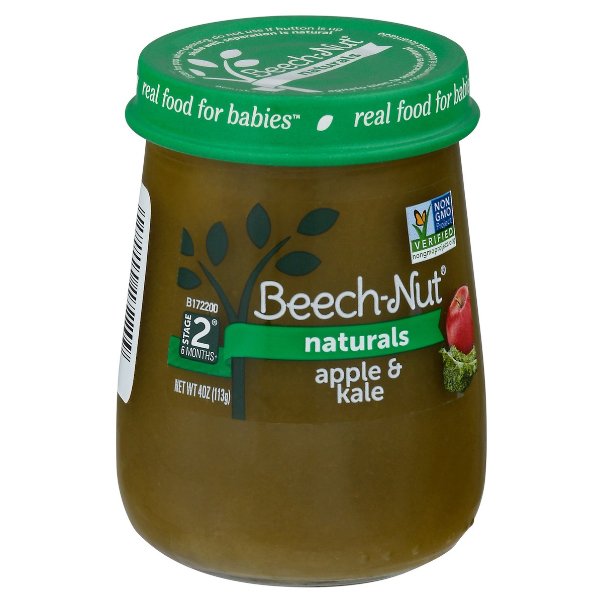 slide 9 of 13, Beech-Nut Naturals Stage 2 (6 Months+) Apple & Kale 4 oz, 4 oz