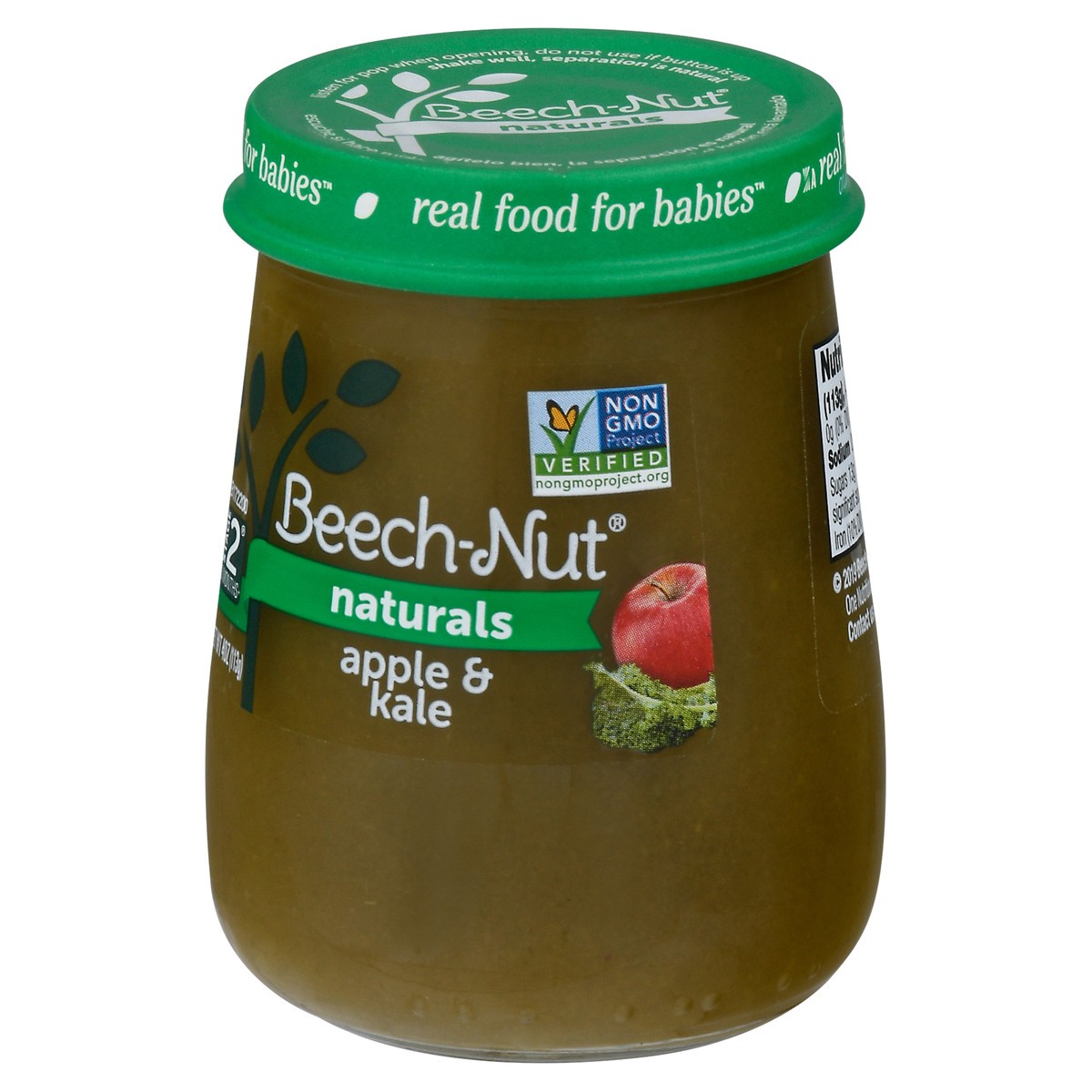 slide 11 of 13, Beech-Nut Naturals Stage 2 (6 Months+) Apple & Kale 4 oz, 4 oz