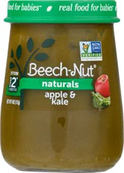 Beech-Nut Naturals Stage 2 (6 Months+) Apple & Kale 4 oz