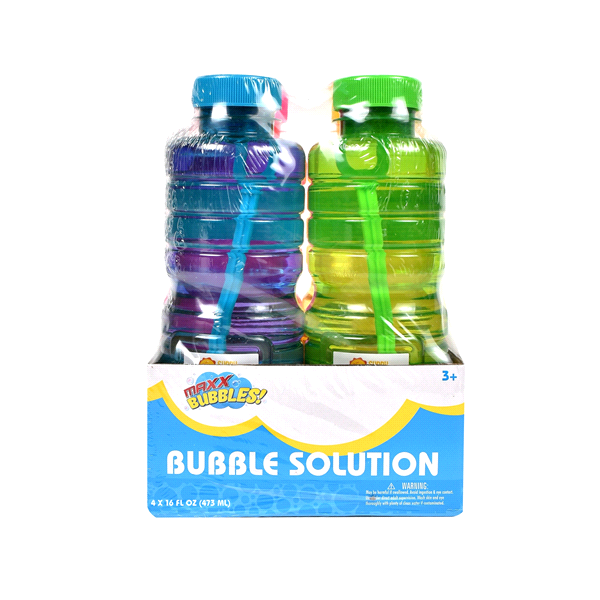 slide 2 of 5, Sunny Days Entertainment Maxx Bubbles Refill Bubble bottles, 4 ct; 16 oz