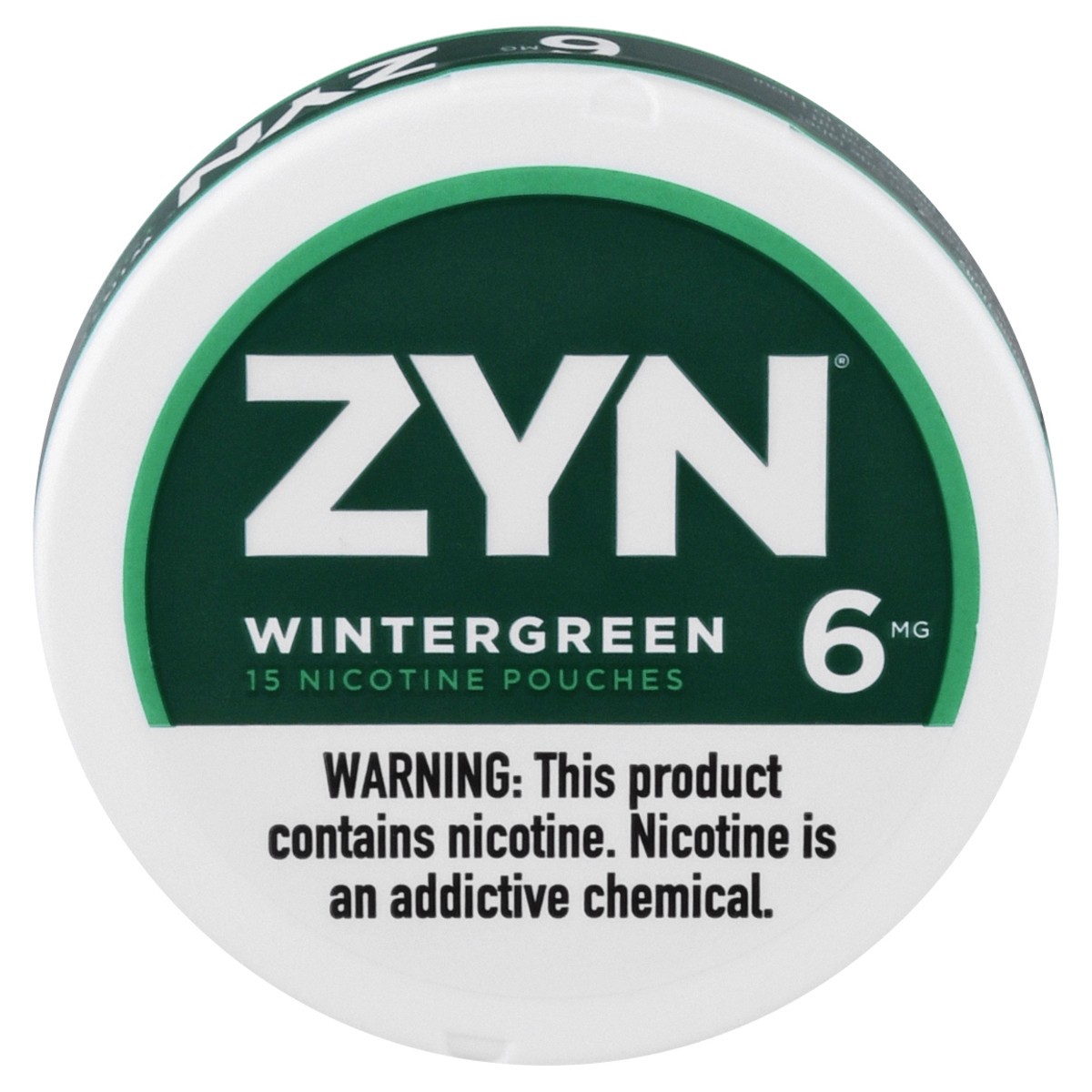 slide 1 of 9, Zyn Wintergreen 6Mg Nicotine Pouches, 