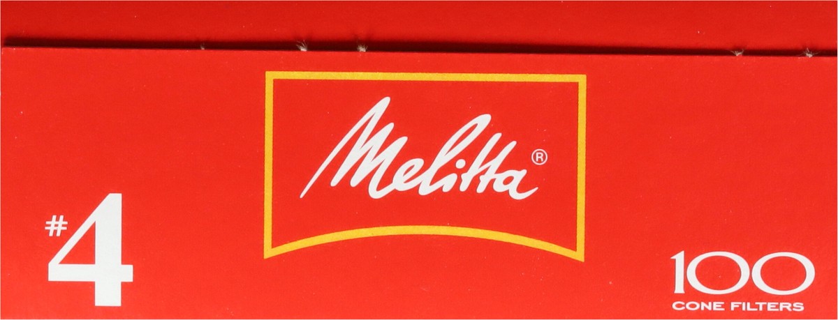 slide 8 of 9, Melitta No. 4 Coffee Filters 100 ea, 100 ct
