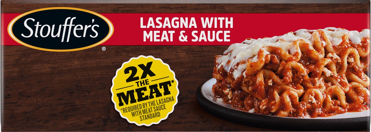 slide 4 of 9, Stouffer's Lasagna with Meat & Sauce Frozen Meal, 10.5 oz