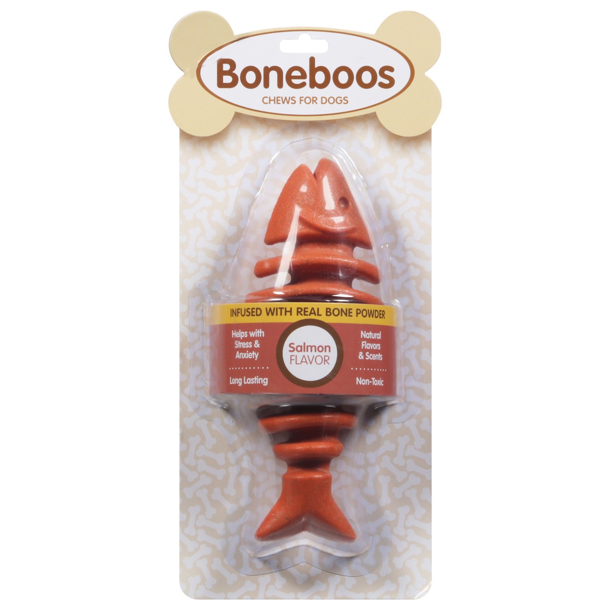 slide 1 of 11, Boneboos Salmon Flavor Chews for Dogs - 1 ea, 1 ct