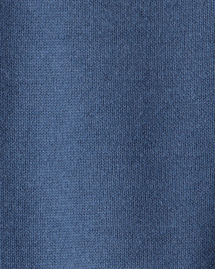 slide 4 of 4, Littleplanet Baby Boy 2-Piece Organic Cotton Sweater Knit Set Sea Blue 9M, 2 pc