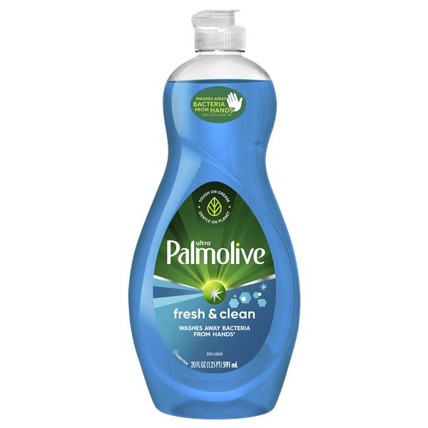 slide 1 of 1, Palmolive Ultra Dishwashing Liquid Dish Soap, Fresh & Clean, 20 fl oz