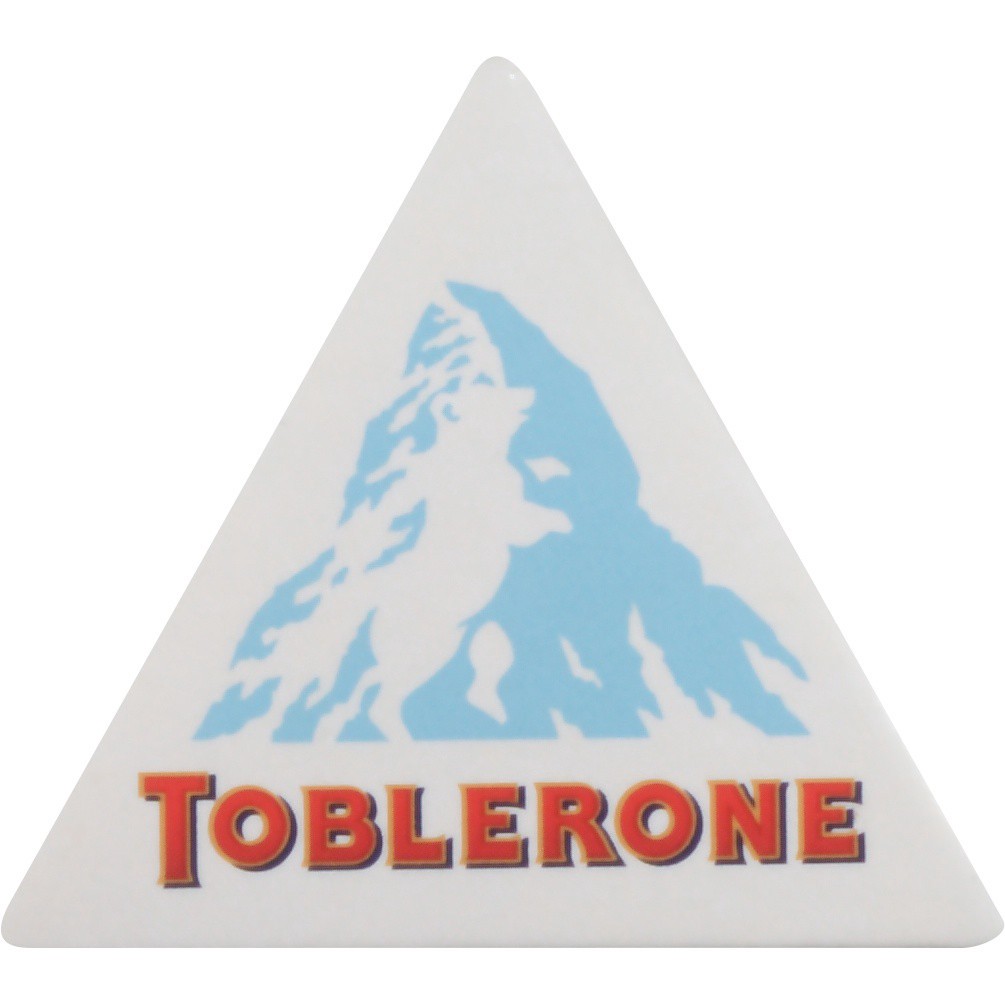 slide 6 of 8, Toblerone Swiss White Chocolate Bar with Honey & Almond Nougat, 3.52 oz, 0.22 lb