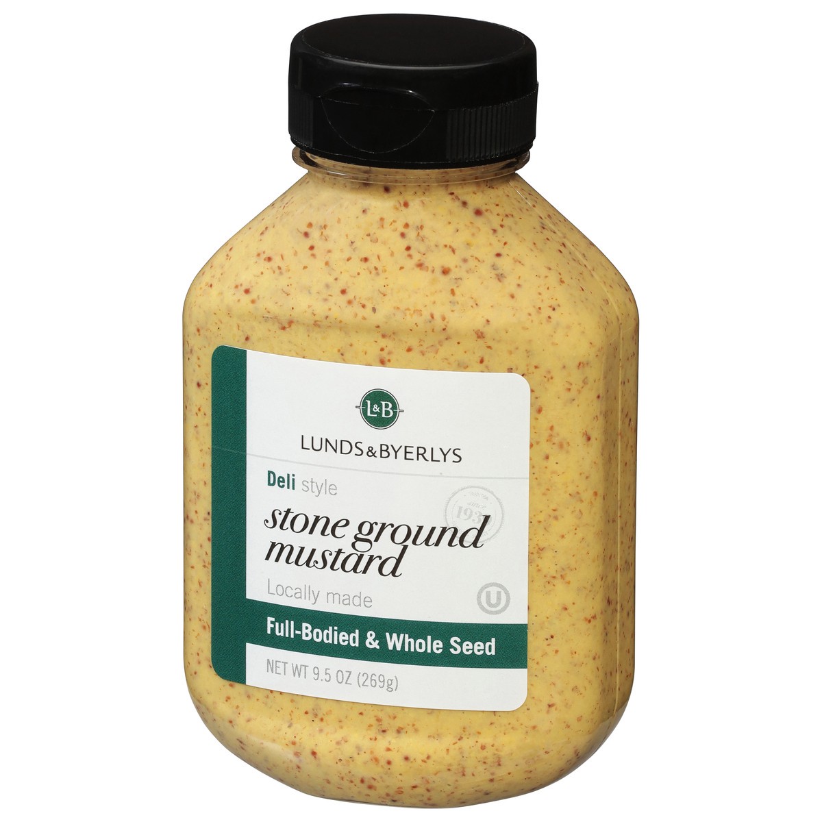 slide 2 of 4, Lunds & Byerlys Deli Style Stone Ground Mustard 9.5 oz, 9.5 oz