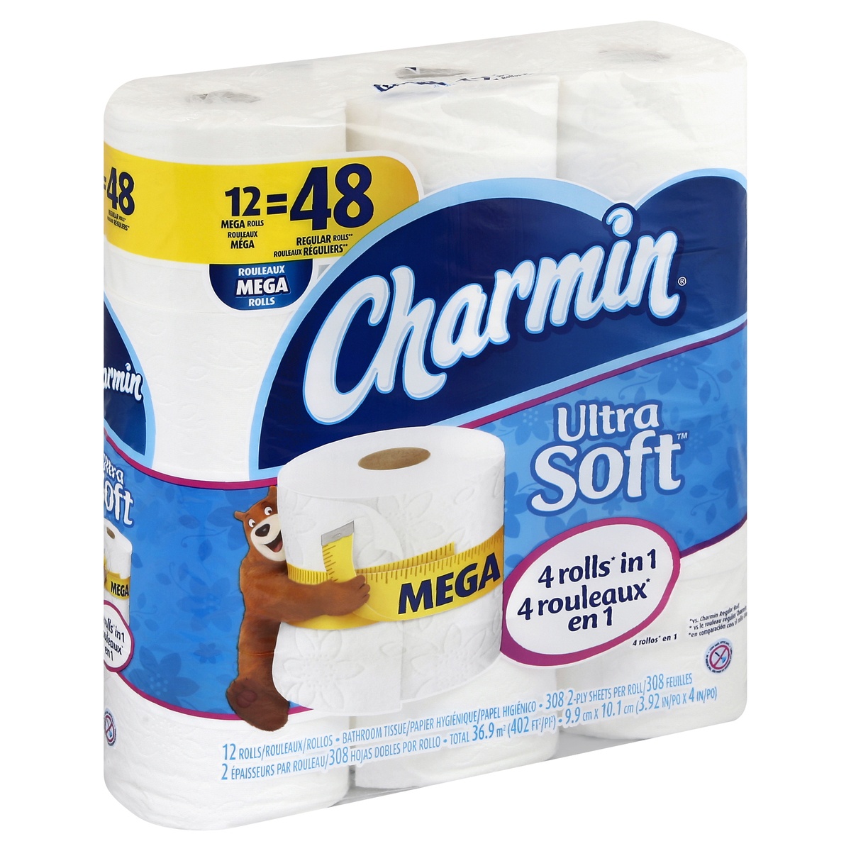 slide 1 of 1, Charmin Bathroom Tissue, 12 ct