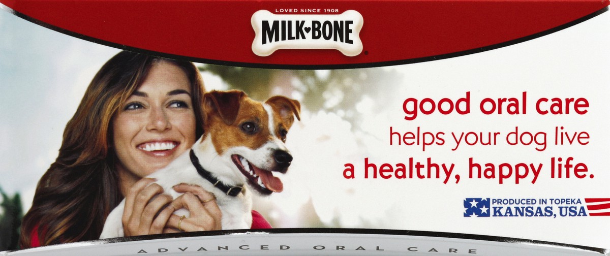 slide 2 of 6, Milk-Bone Brushing Chews Mini Dental Dog Treats, 14 ct; 5.5 oz