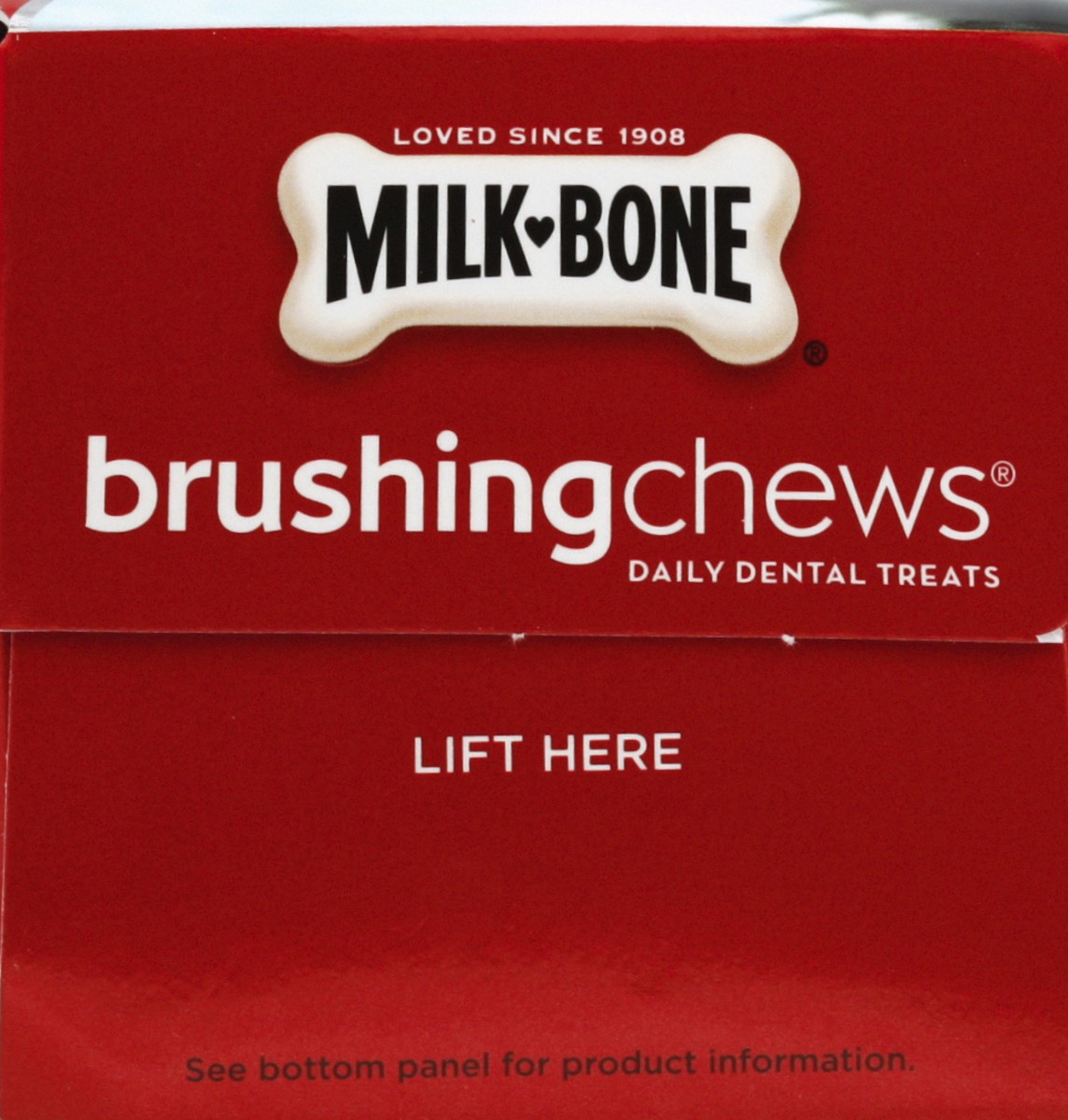 slide 3 of 6, Milk-Bone Brushing Chews Mini Dental Dog Treats, 14 ct; 5.5 oz