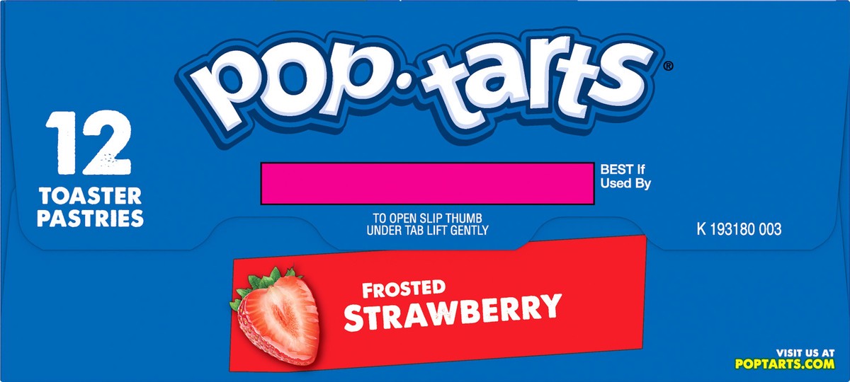 slide 5 of 7, Pop-Tarts Frosted Strawberry Toaster Pastries, 20.3 oz