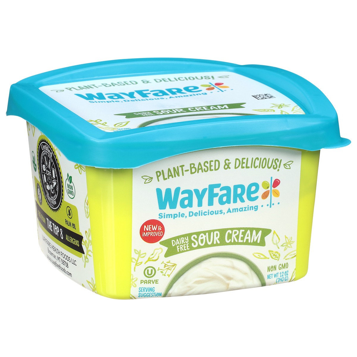slide 10 of 12, WayFare Sour Cream, 12 oz