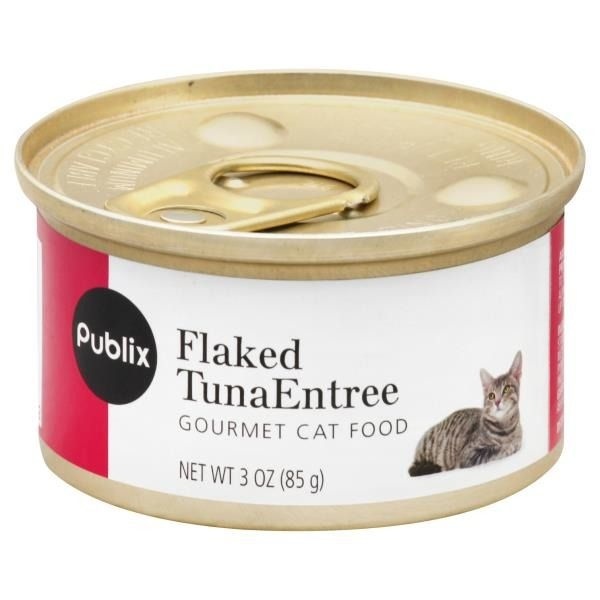 slide 1 of 1, Publix Flaked Tuna Entree Gourmet Cat Food, 3 oz