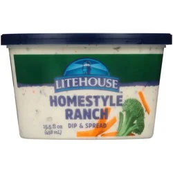 Litehouse Homestyle Ranch Dip & Spread - 15.50 fl oz